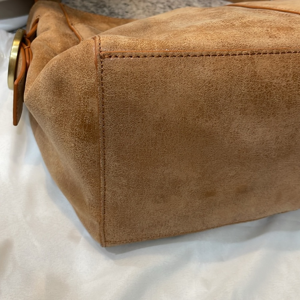 HOBO Tan Leather Shoulder Bag - Picture 8 of 10